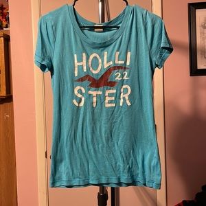 Blue Hollister t-shirt